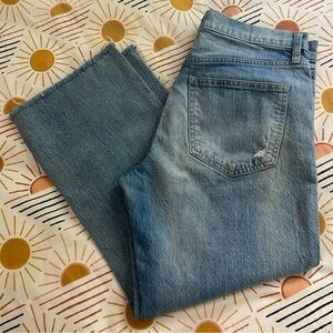 GAP Blue Cropped Jeans